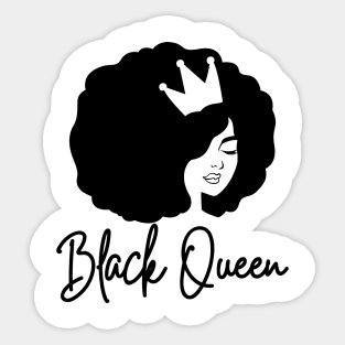 black queen Sticker